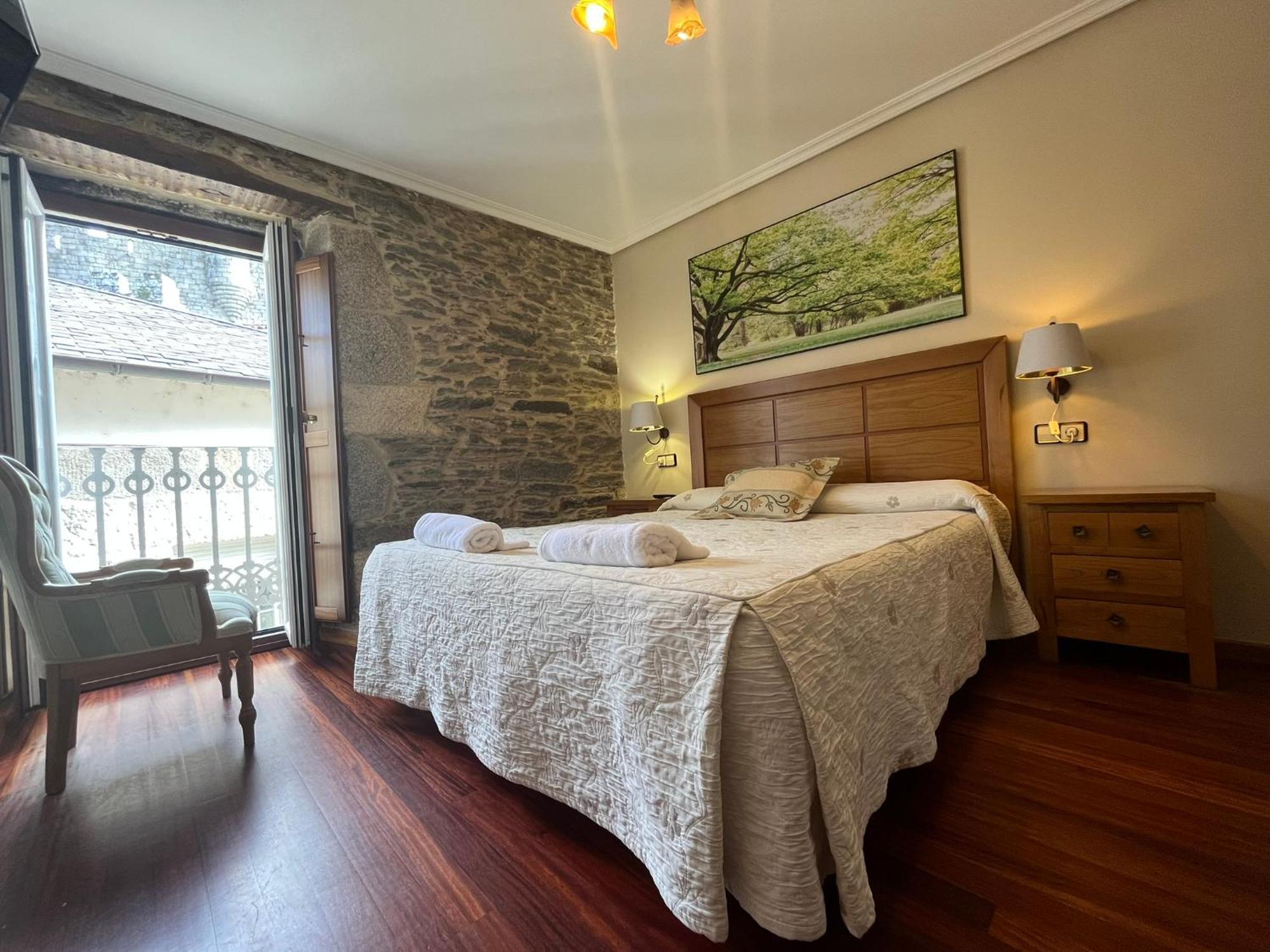 Hotel Caldelas Sacra-Pension Rustica 3 Estrellas Castro Caldelas Zewnętrze zdjęcie